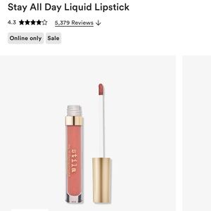 New! Stila Stay All Day Liquid Lipstick - carina Shimmer